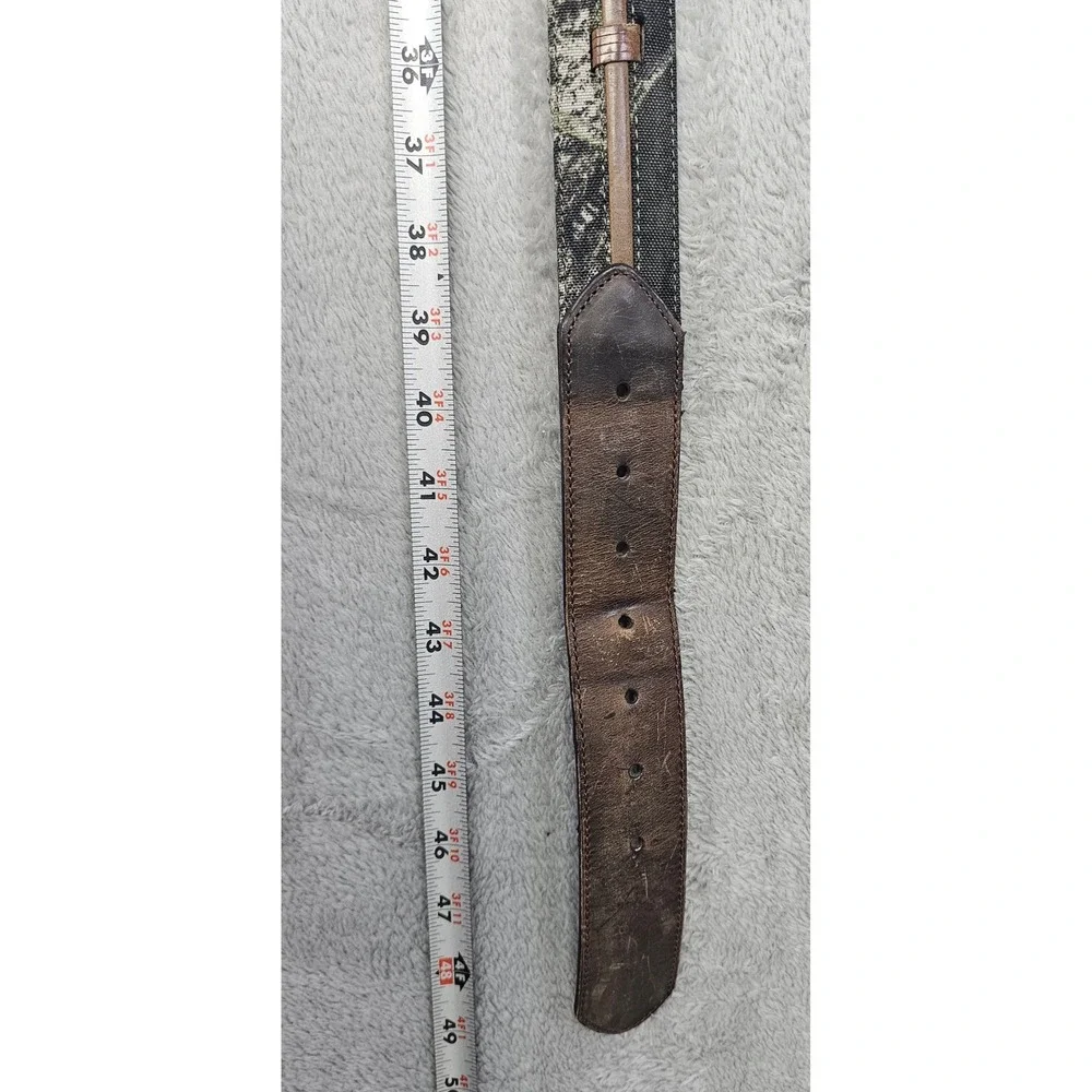 Camo Belt Genuine‎ Leather Lacing Men's XL 42-44 Men's Hunting Outdoors